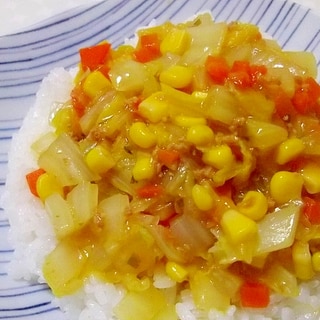 子供喜ぶ♪簡単♪麻婆野菜丼